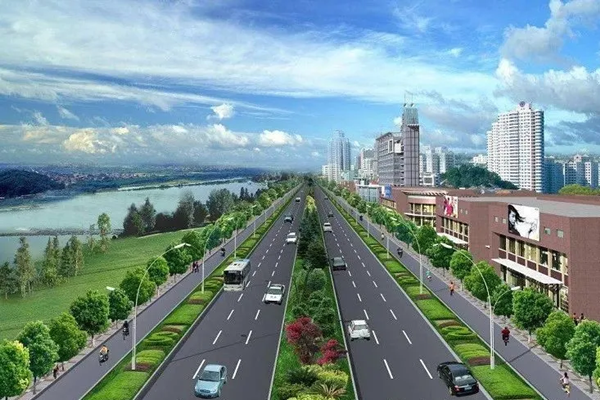漢章街東西段道路工程